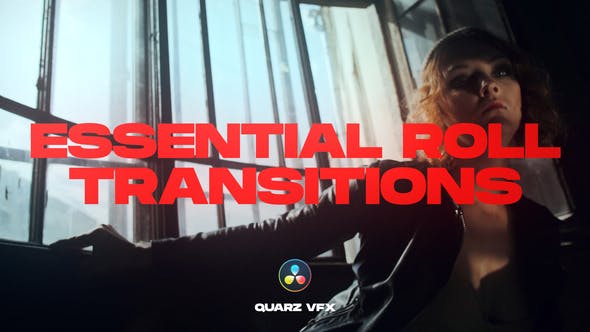 Essential Roll Transitions for DaVinci Resolve - 33213900 Download Videohive