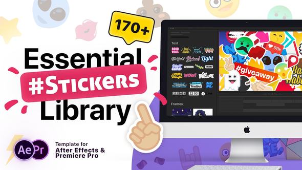 Essential Stickers Library - Download Videohive 21180366