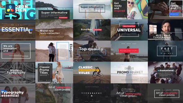 Essential Titles V.2 - Videohive 36449343 Download
