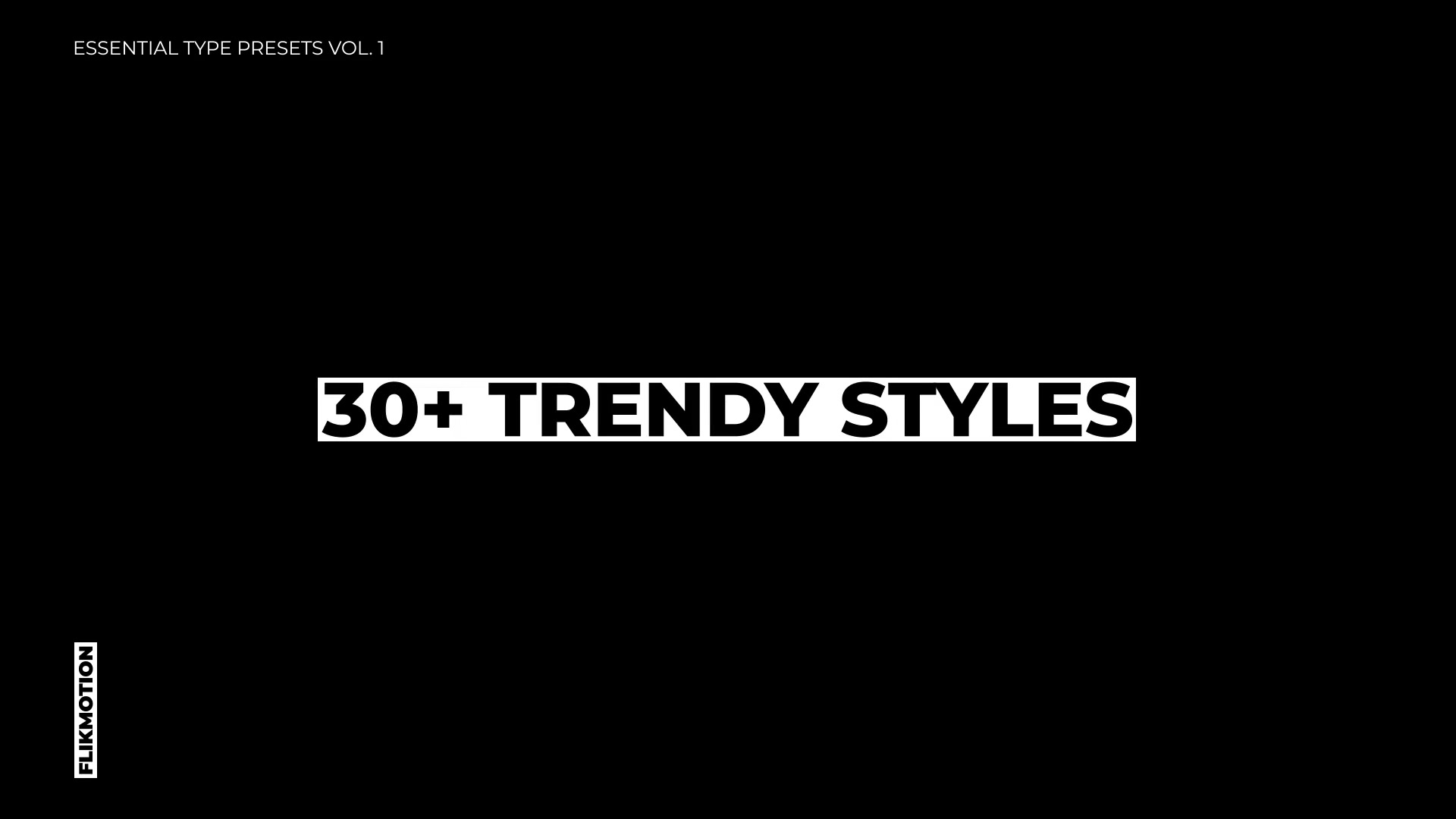 Essential Typography Toolkit Videohive 25694855 After Effects Image 5