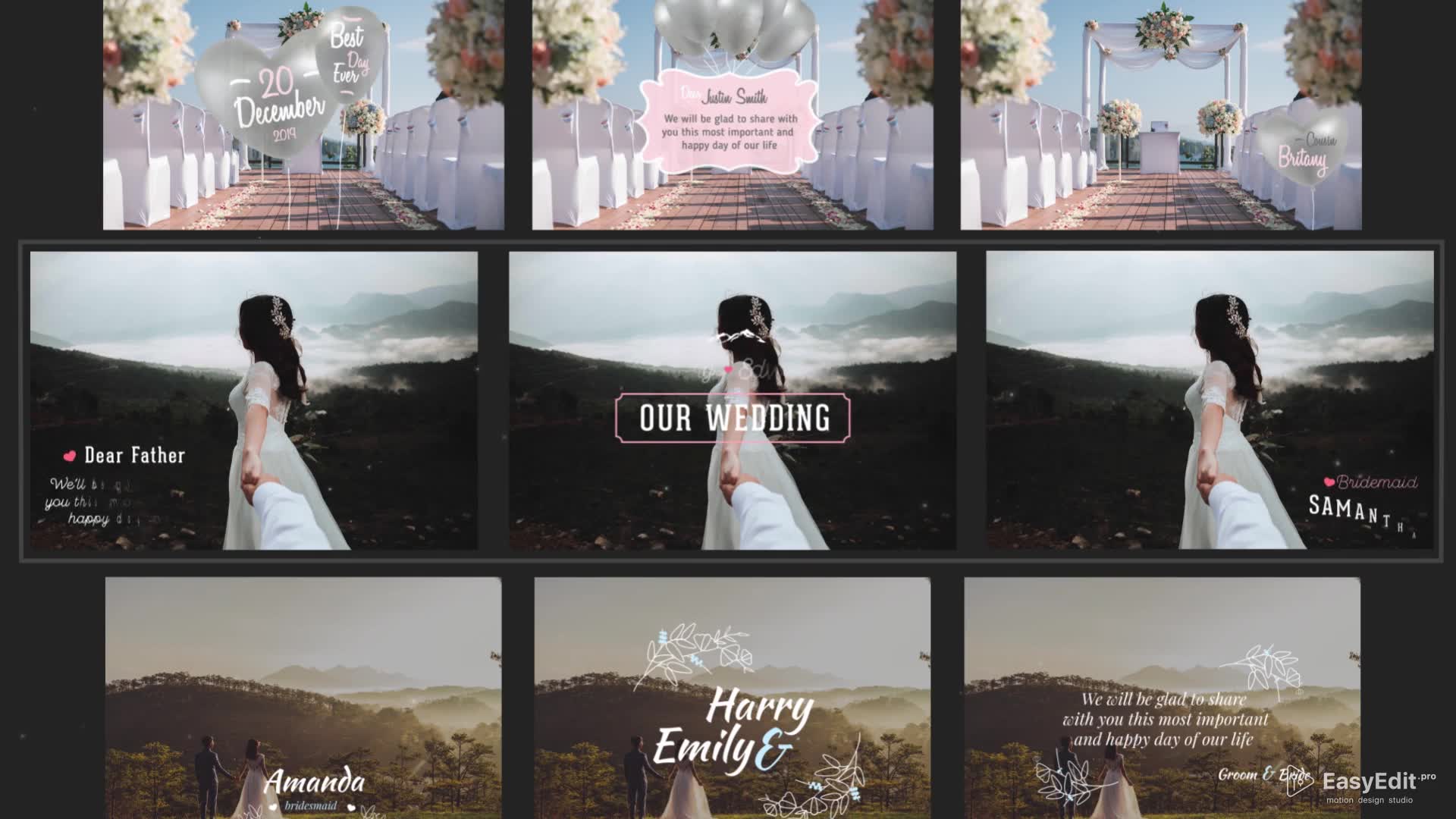 Essential Wedding Titles | MOGRT for Premiere Videohive 21964218 Premiere Pro Image 2