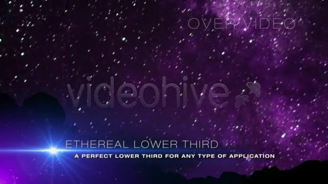 Ethereal Lower Third - Download Videohive 153154