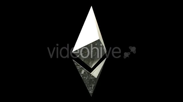 Ethereum Blockchain Digital Currency Emblem - Download Videohive 20715770