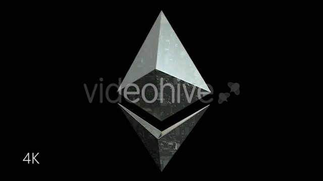 Ethereum Blockchain Digital Currency Emblem - Download Videohive 20715770