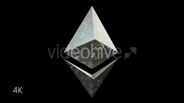 Ethereum Blockchain Digital Currency Emblem - Download Videohive 20715770