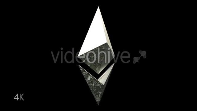 Ethereum Blockchain Digital Currency Emblem - Download Videohive 20715770