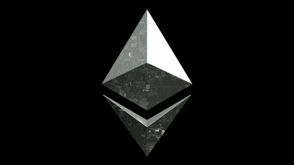 Ethereum Blockchain Digital Currency Emblem - Download Videohive 20715770