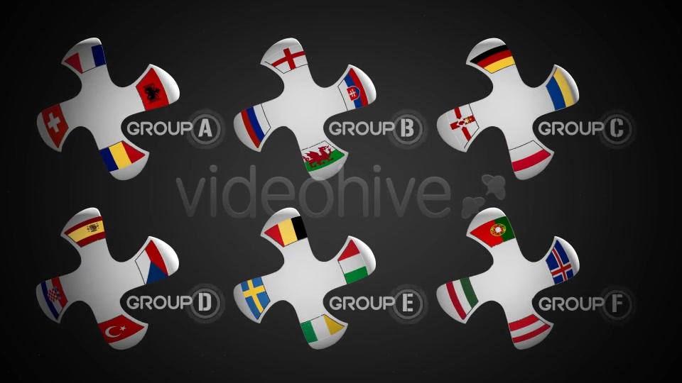 Euro 2016 Teams BALL - Download Videohive 15814819