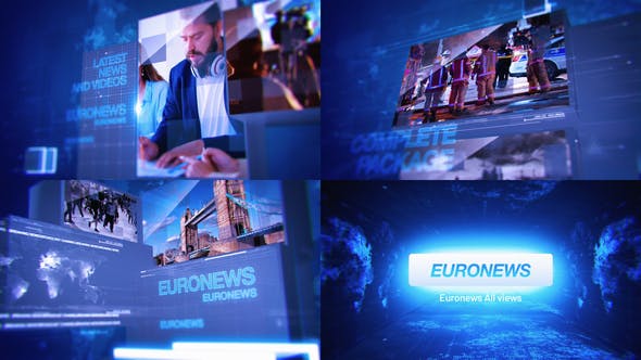 Euronews Openers - 31421366 Videohive Download