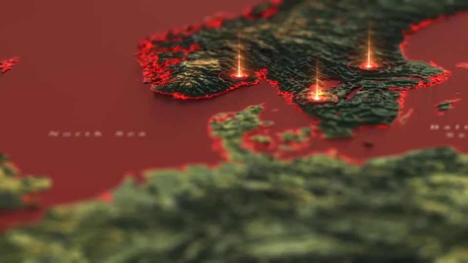 Europe Map Videohive 29533671 After Effects Image 7