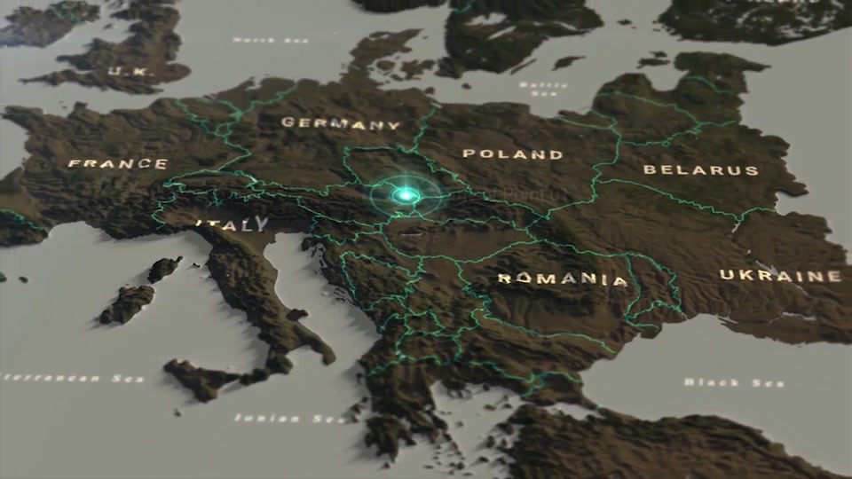 Europe Map PP Videohive 32922988 Premiere Pro Image 6