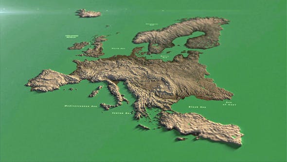 Europe Map PP - Download Videohive 32922988