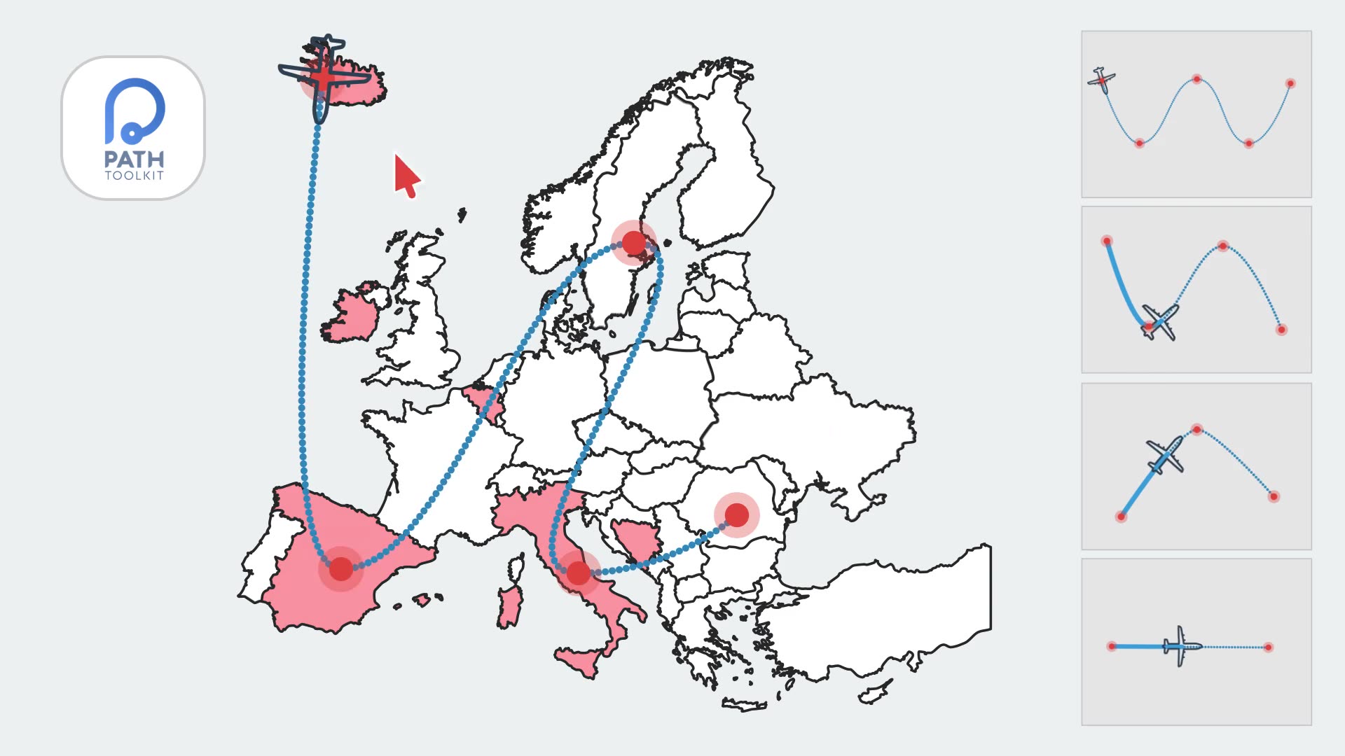 Europe Map Toolkit Videohive 27476604 After Effects Image 3