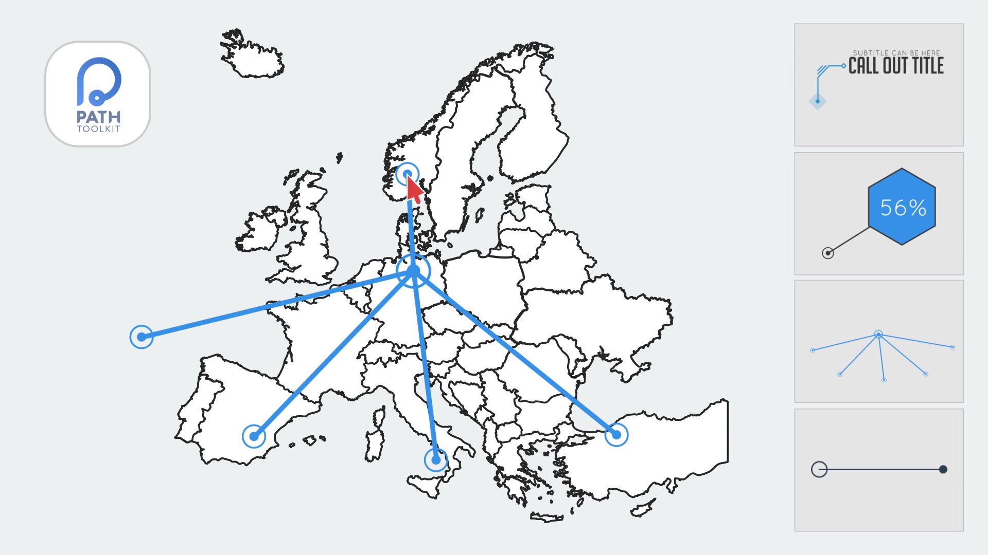 Europe Map Toolkit Videohive 27476604 After Effects Image 5