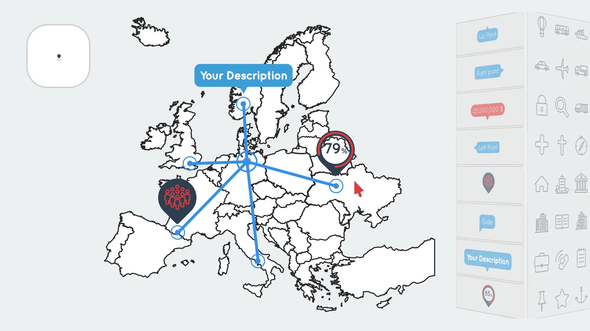 Europe Map Toolkit Videohive 27476604 After Effects Image 7