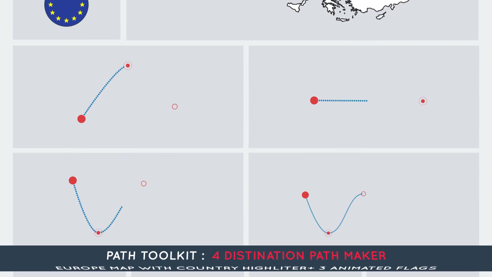 Europe Map Toolkit Videohive 27476604 After Effects Image 9