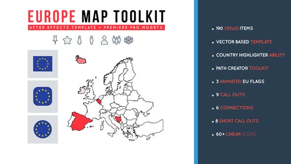 Europe Map Toolkit - Download Videohive 27476604