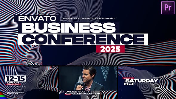 Event Conference Promo Premiere Pro | Mogrt - Videohive Download 28197541