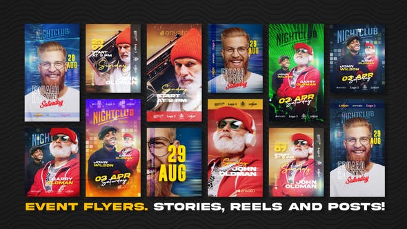Event Flyers. Stories, Reels and Posts - Download Videohive 43457378