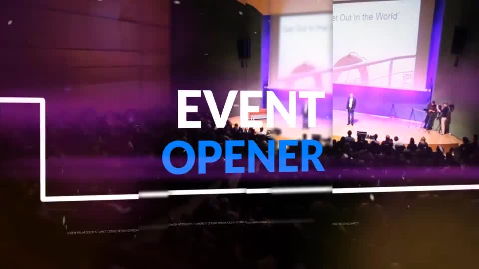 Event Opener Videohive 19187591 After Effects Image 1