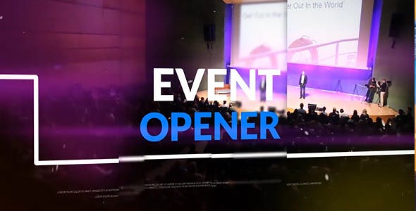 Event Opener - Videohive 19187591 Download