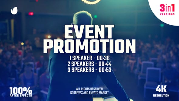Event Promo 123 speakers - Download 24353658 Videohive
