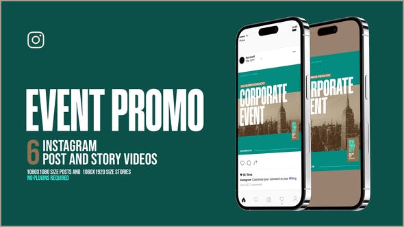 Event Promo | Instagram Posts and Stories Promo - 40018083 Videohive Download