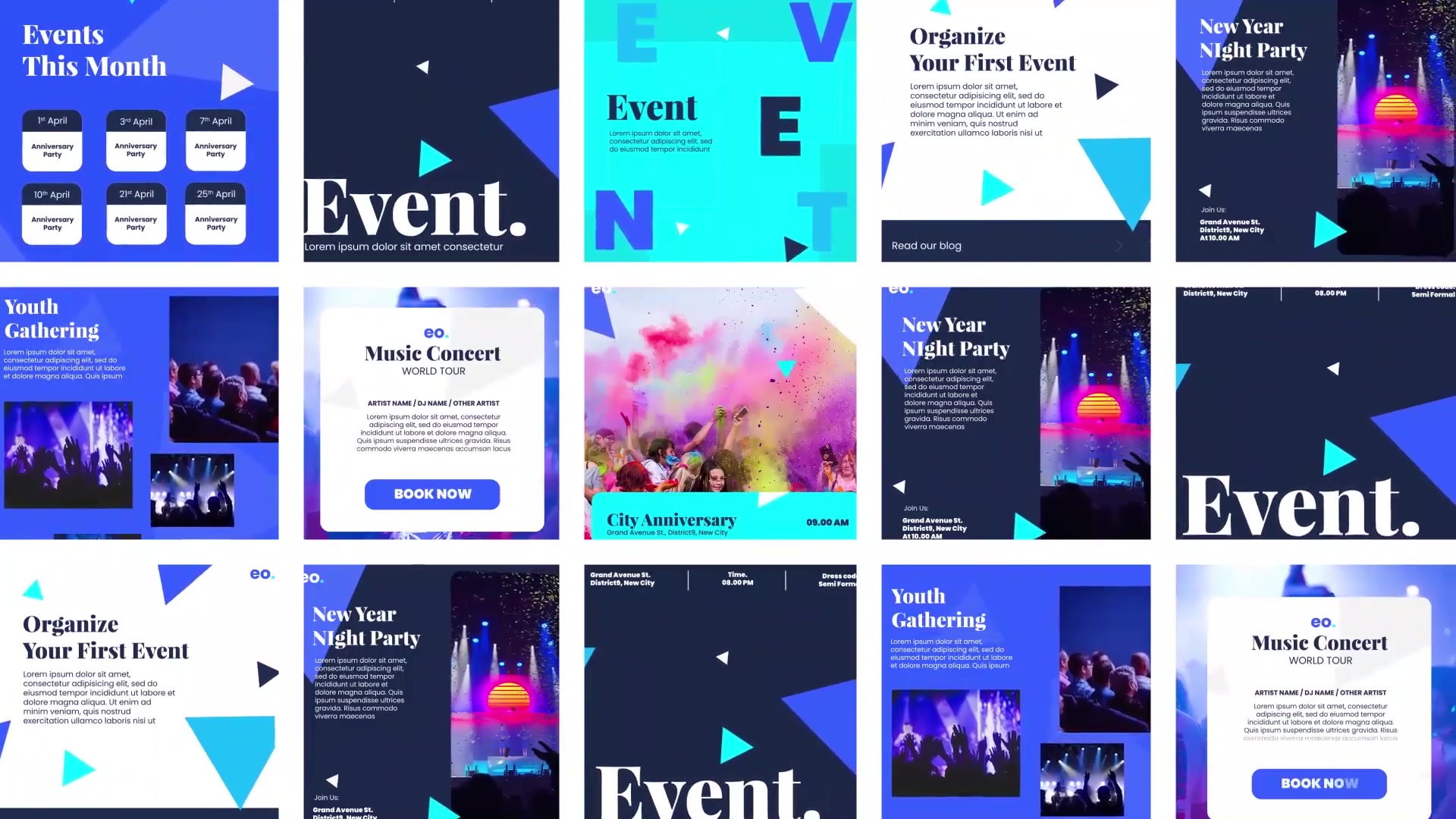 Event promo post instagram Videohive 31729092 After Effects Image 8