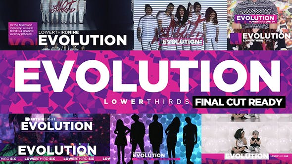Evolution Lower Thirds - Download Videohive 15303633