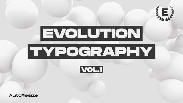 Evolution Typography | Media - Videohive Download 29459197