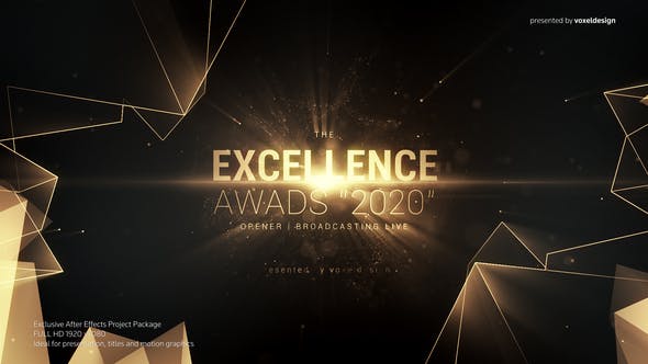 Excellence Awards Opener - 24989239 Videohive Download