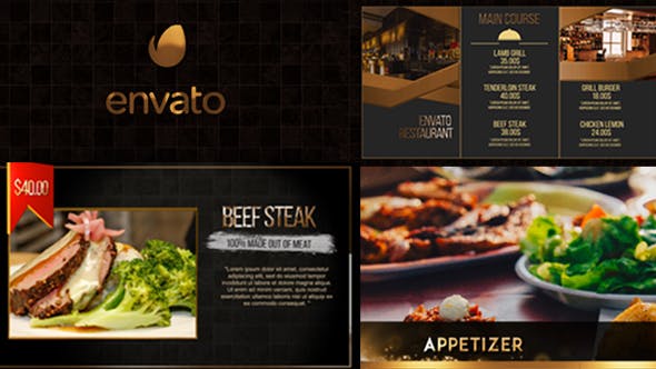 Exclusive Restaurant Digital Menu - Videohive 20518518 Download
