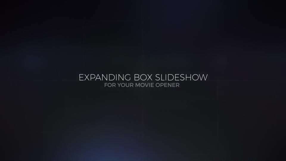 Expanding Box Slideshow - Download Videohive 13431860