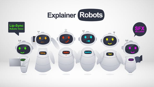 Explainer Robots - 29969888 Download Videohive