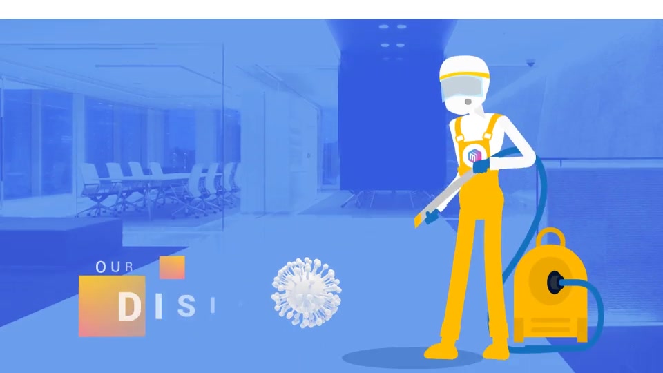 Explainer Video | Disinfection, Cleaning services Videohive 26675100 After Effects Image 4