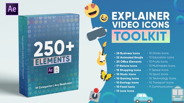 Explainer Video Icons Toolkit - Videohive 39375768 Download