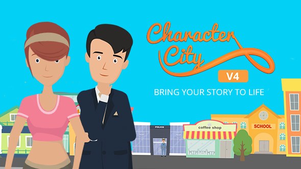 Explainer Video ToolKit : Character City V4 - Download Videohive 14778428