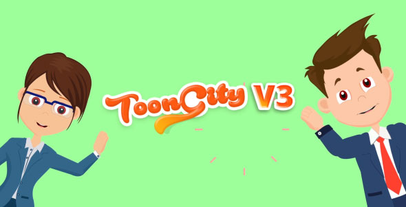 Explainer Video Toolkit | Toon City 3 - Download Videohive 20388674