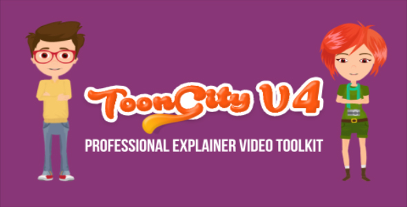 Explainer Video Toolkit | Toon City 4 - Download Videohive 20568754