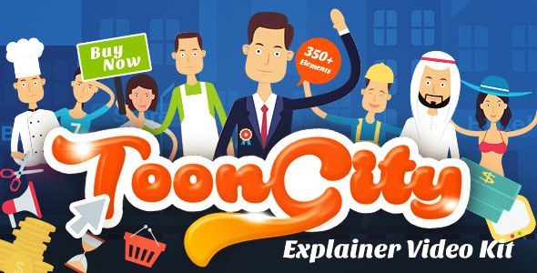 videohive explainer video toolkit toon city 4