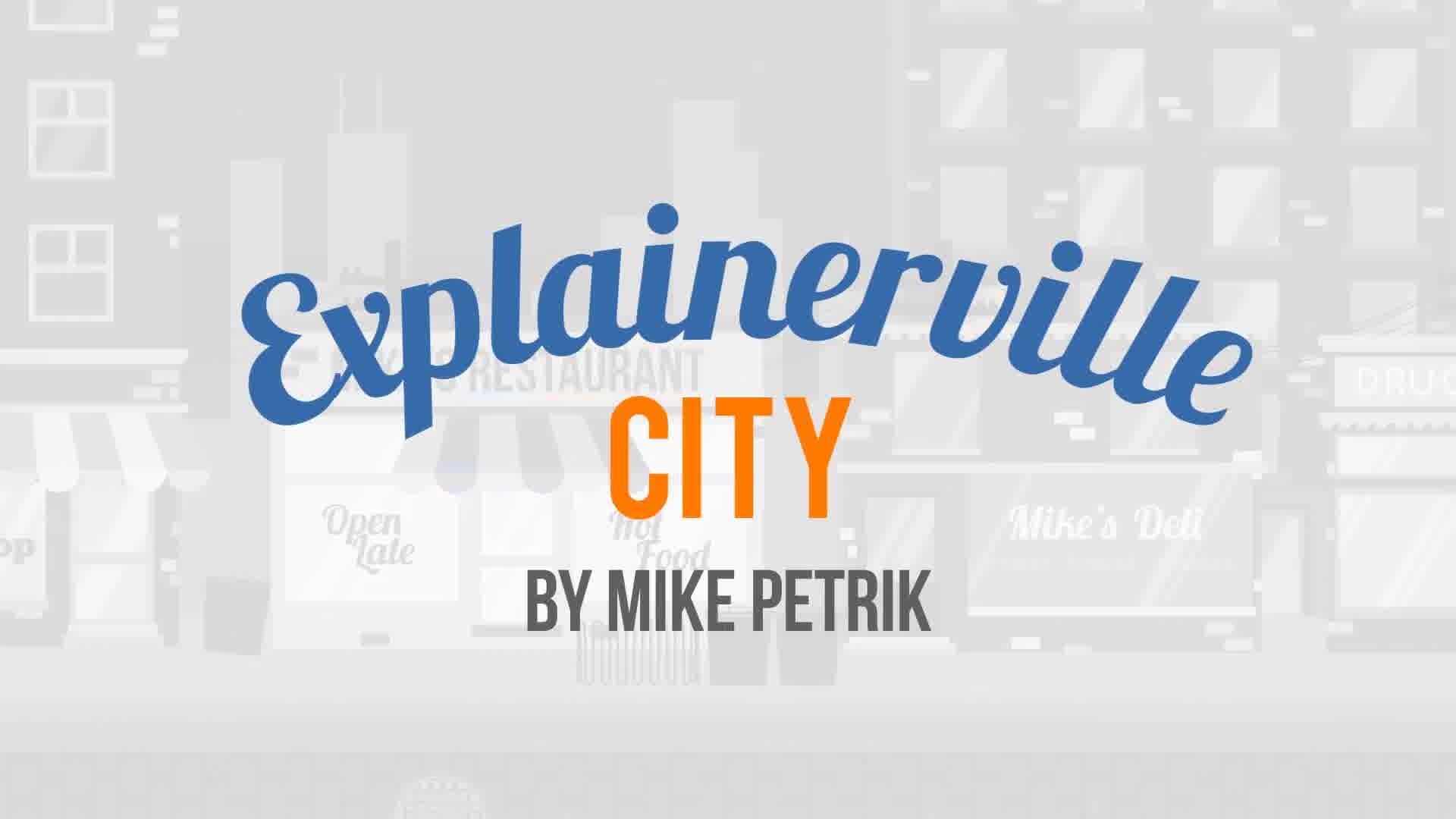 Explainerville City - Download Videohive 6750947