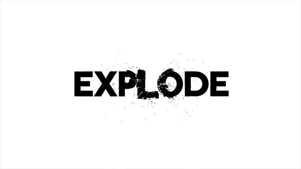 Explode Essential Graphics | Mogrt Videohive 22350757 Premiere Pro Image 1