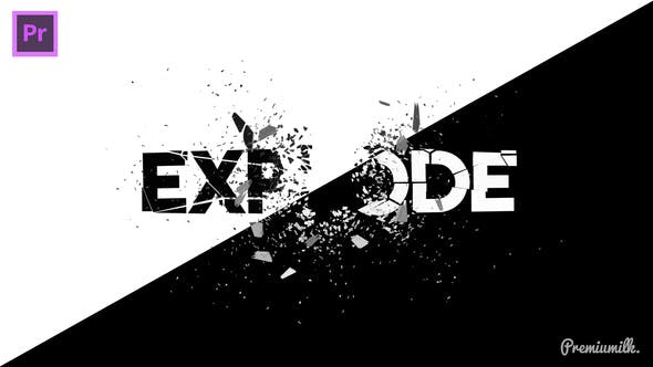 Explode Essential Graphics | Mogrt - Videohive Download 22350757