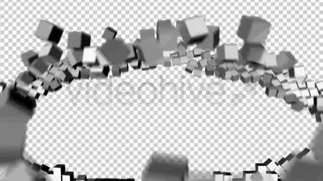 Exploding Block Wall Transition in 3D Series of 2 Videohive 154995 Motion Graphics Image 2