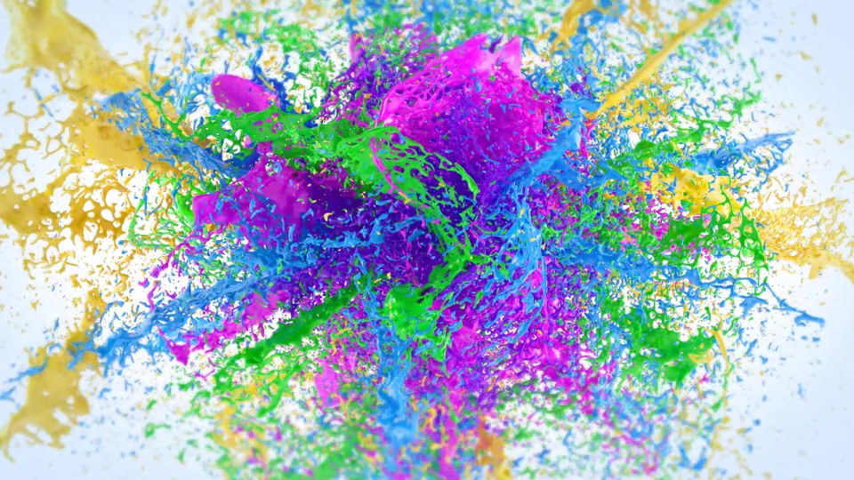 Exploding Paints Logo Reveal Videohive 20751062 After Effects Image 2