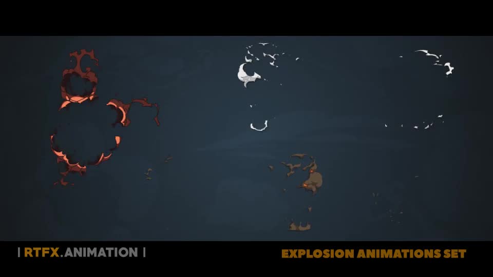 Explosion 2D FX animations [After Effects] Videohive 36167491 After Effects Image 1