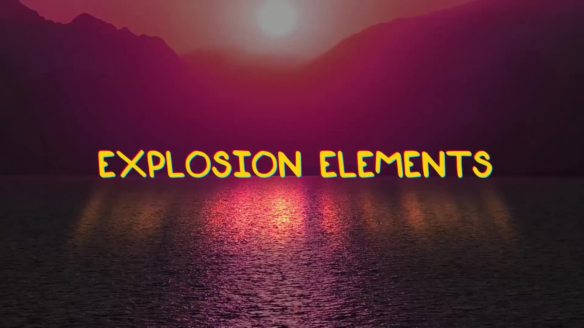 Explosion Elements And Titles | Premiere Pro MOGRT Videohive 28720706 Premiere Pro Image 3