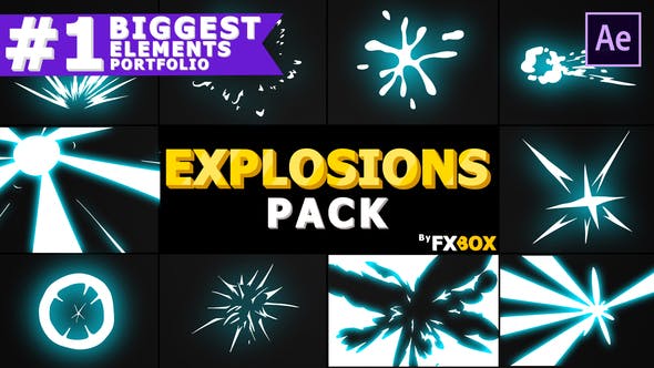 Explosion Elements Pack | After Effects Template - Download 23700767 Videohive