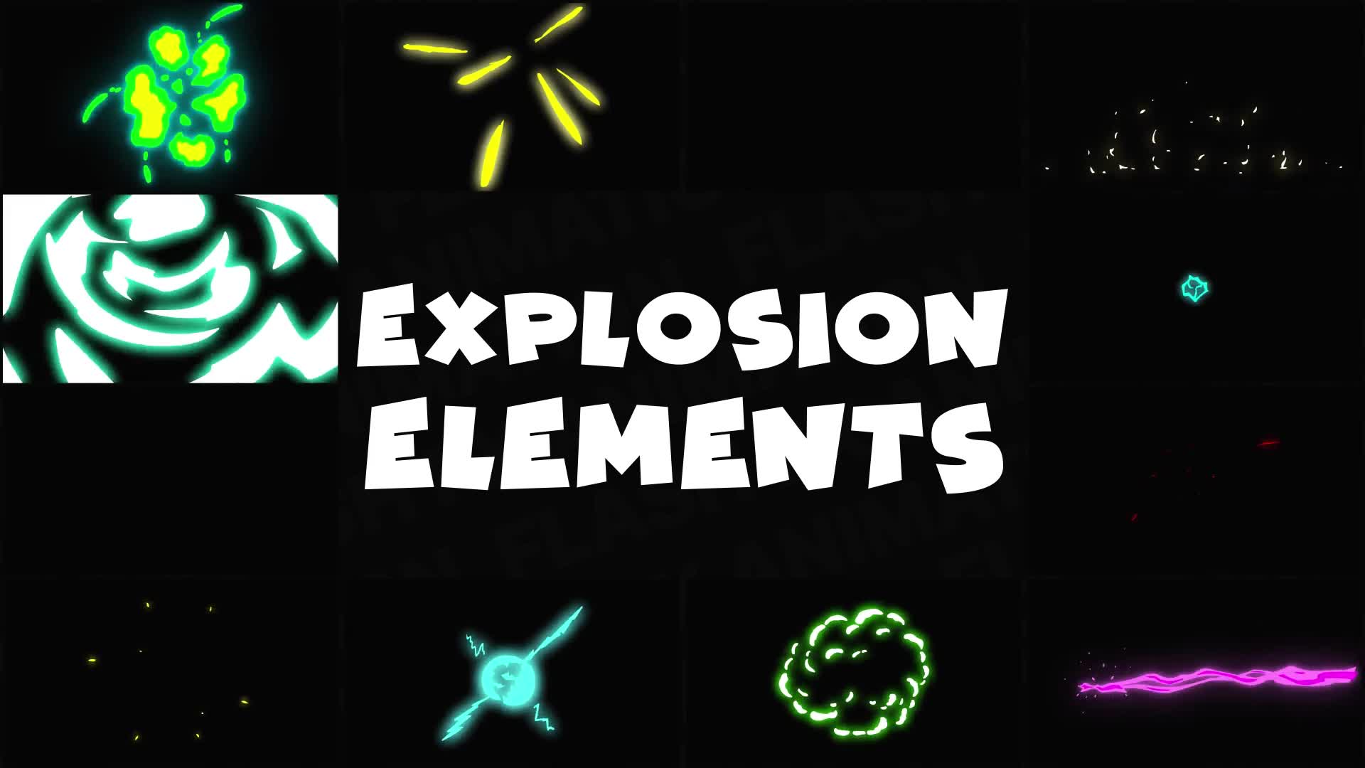 Explosion Elements | Premiere Pro MOGRT Videohive 29001539 Premiere Pro Image 2