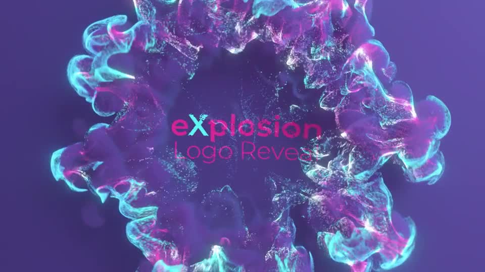 explosion logo after effects project download